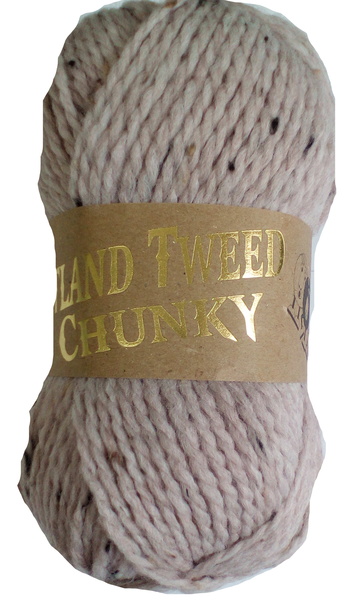 Shetland Tweed Chunky Yarn 10x 100g Balls Ashton - Click Image to Close
